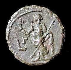 Tetradrachm of Probus, Eirene standing left, holding olive branch and sceptre