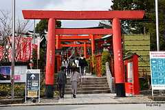 鳥居 - 三光稲荷神社