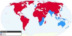Worldwide Driving Orientation by Country