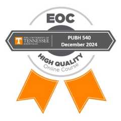 Two Online PUBH Courses Receive High Quality Certification