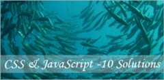 CSS & JavaScript 10 Solutions