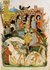 depiction of ...