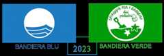 Bandiera Blu e Verde 2023