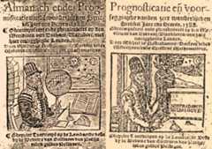 Almanach ende Prognosticatie vanden wonderlijcken Scrickel Jare ons Heeren 1588
