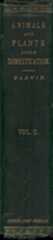 Variation of Animals and plants vol. 2 1868