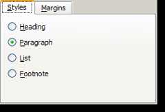 Screenshot of a Windows XP style tab widget