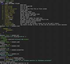 Usage of the /less command