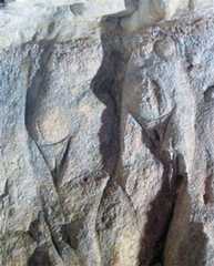 roc aux sorciers female sculptures