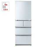 サンヨー 400L 5ドア ノンフロン冷蔵庫（ラグジュアリーシルバー）SANYO ＆ Smart SR-SD40T-S