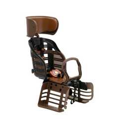 OGK ヘッドレスト付デラックス後ろ子供のせ RBC-007DX3 ブラック/ブラウン
