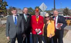 Congressman French Hill with veterans