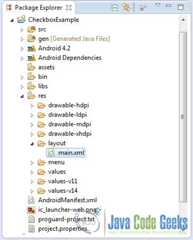 package-explorer-layout