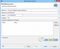 Configure Maven project
