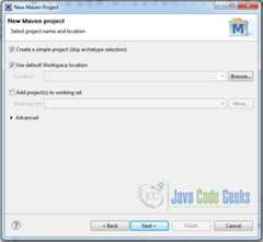 Fig.3 Skip ArcheType Selection