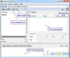 Selenium main controls