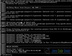 Build the new project