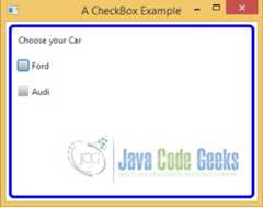 A JavaFX CheckBox Example