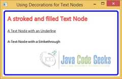 An Example with Text Decorations