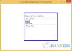 A Scene Builder Example with a Controller Class