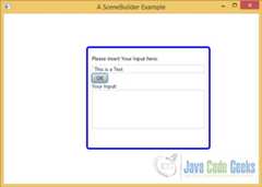 A Scene Builder Example with no Event Handler
