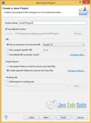JavaFX Applications - Create Java Project Dialog in Eclipse