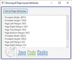 Showing all Page Layout Attributes with the JavaFX Print API