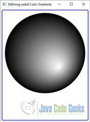 A JavaFX radial Gradient Example