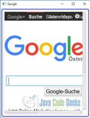 A JavaFX WebView Example with Properties