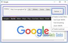 An enhanced JavaFX WebView Example