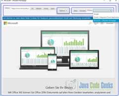A JavaFX WebView Example with History