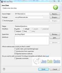 Fig. 21: Java Class (DatabaseOperations.java)