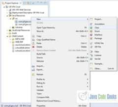 Fig. 19: Java Class Creation