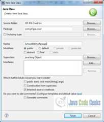 Fig. 21: Java Class (SchoolEntityManager.java)