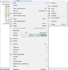 Fig. 7: Java Package Creation