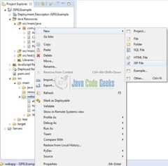 Fig. 11: JSP Creation