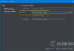 JSF Application NetBeans - Server and Settings
