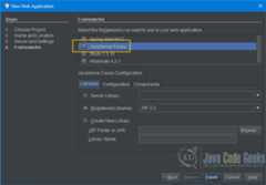 JSF Application NetBeans - Frameworks