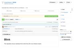 Pull Request button