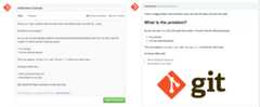 An example of GitHub Flavored Markdown as written and as rendered