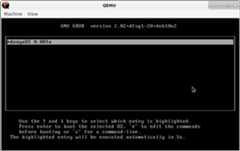 Installing DonyaOS Qemu Grub