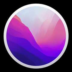 macOS Monterey icons