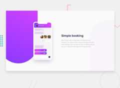 Design preview for the Chat app CSS illustration coding challenge