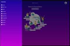 S.M.A.C. Overflow Channel Select landing Page w/ Channels deployed