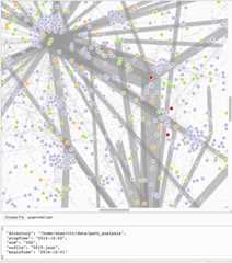 Screenshot of the visualization interface