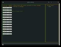 An image of the client application