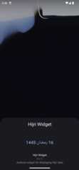 Widget preview in widgets picker