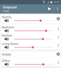 Snapcast for Android