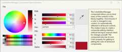 ColorEditorManager compnent demonstration