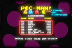 Pac-Man Menu