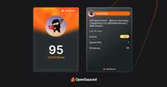 My OpenSauced Dev Card